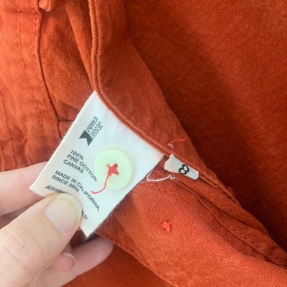 Jesse Kamm Sailor Pants Wide Leg in Iron Oxide - Picture 5 of 5